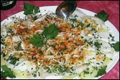 Ensalada de bacalao casera